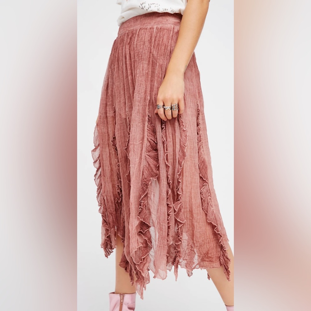 FREE PEOPLE FOLLOW ME SKIRT SIZE 2 small